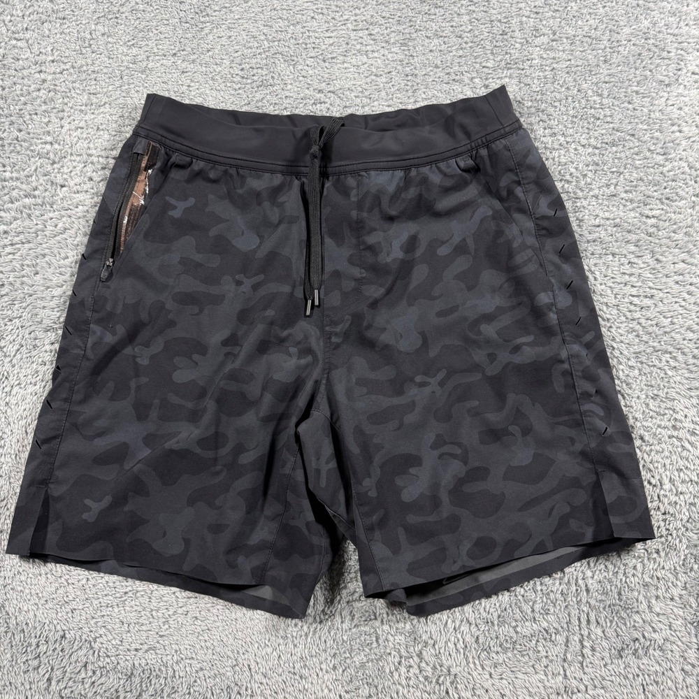Ten Thousand Men's Black Camo Athletic Shorts